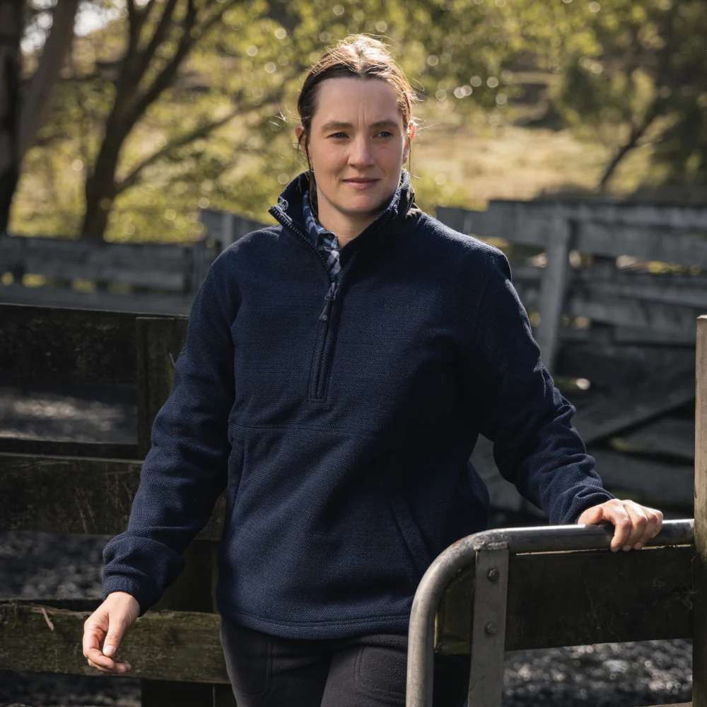 Baltic Womens Half Zip Top - Image 3