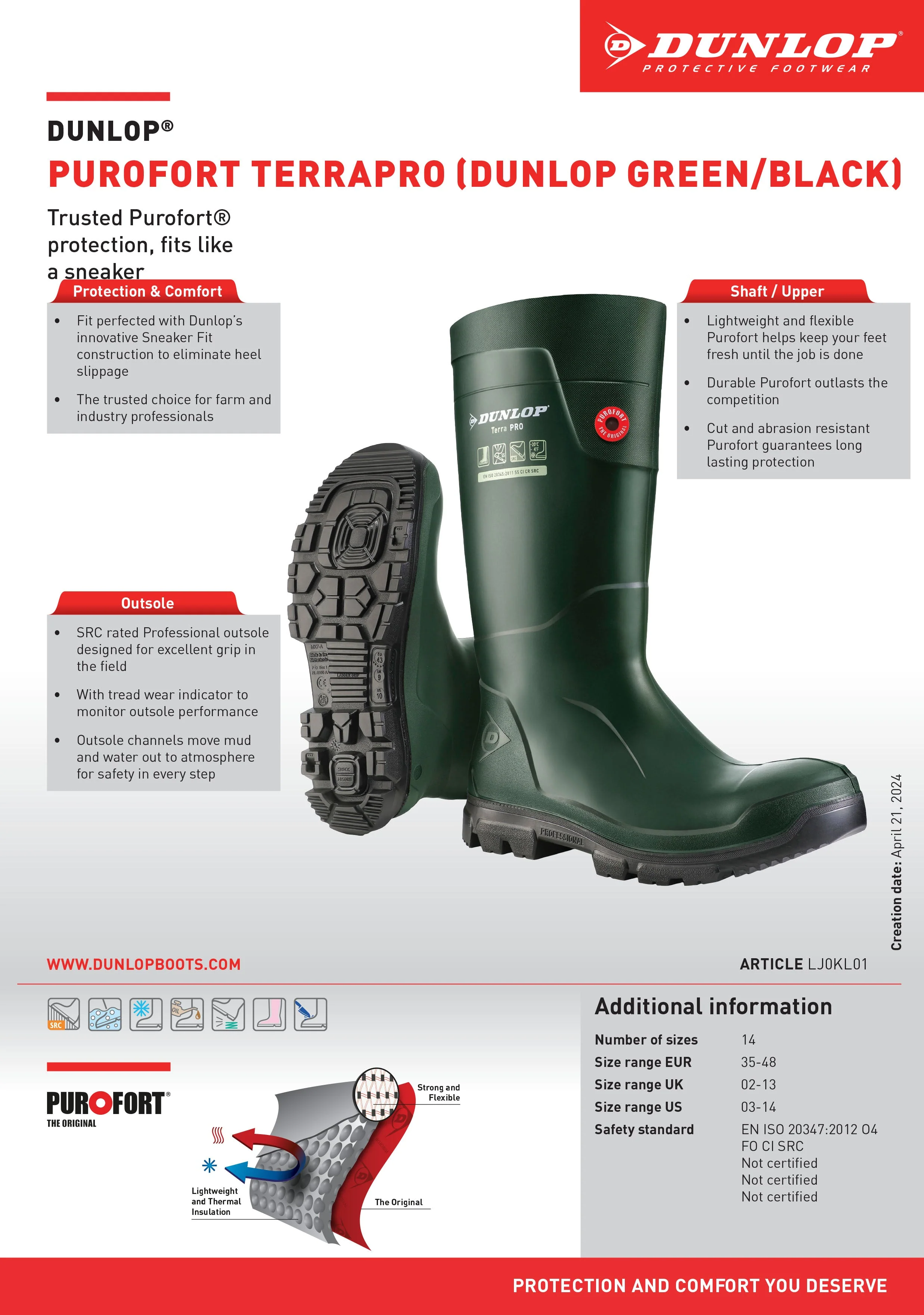 Dunlop Terrapro Steel Toe - Image 3