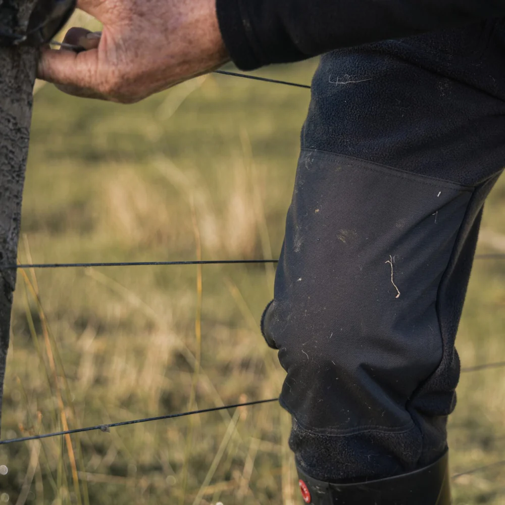 Quest Fleece Pants Jet Black - Image 5