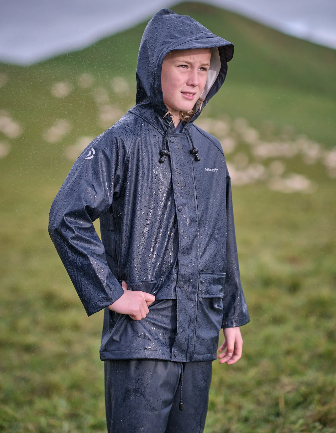 Tuffbak Overtrouser Navy - Image 2