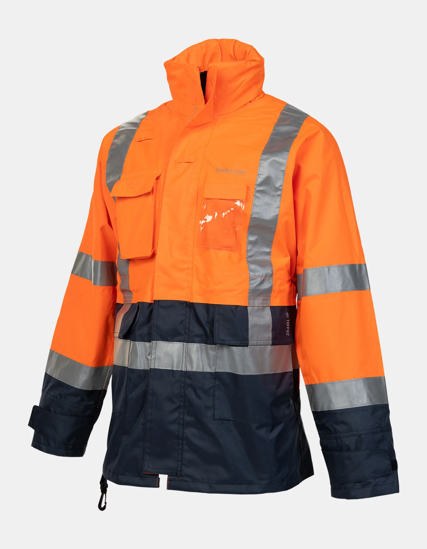 Tuffviz Highway Two-Toned Jacket Orange - Image 4
